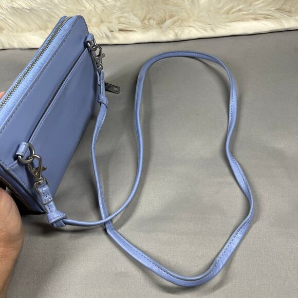 Fossil Faye String Wallet Crossbody Lavender with Removable Crossbody Strap - Picture 15 of 15